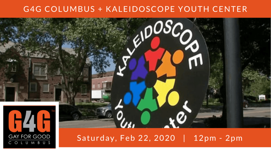 Kaleidoscope Logo with date and time of event