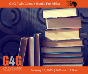 Join us as we help sort and pack books for Africa