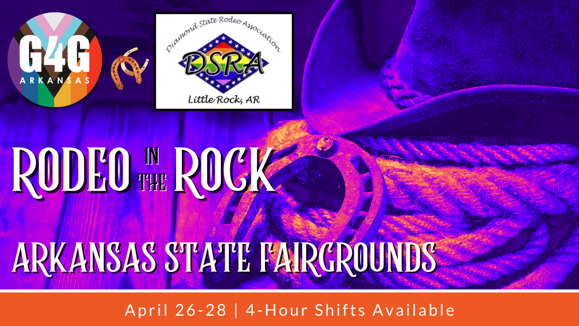 G4G Arkansas + DSRA | April 26th- 28th, 2024 - Gay for Good | LGBTQ+ ...