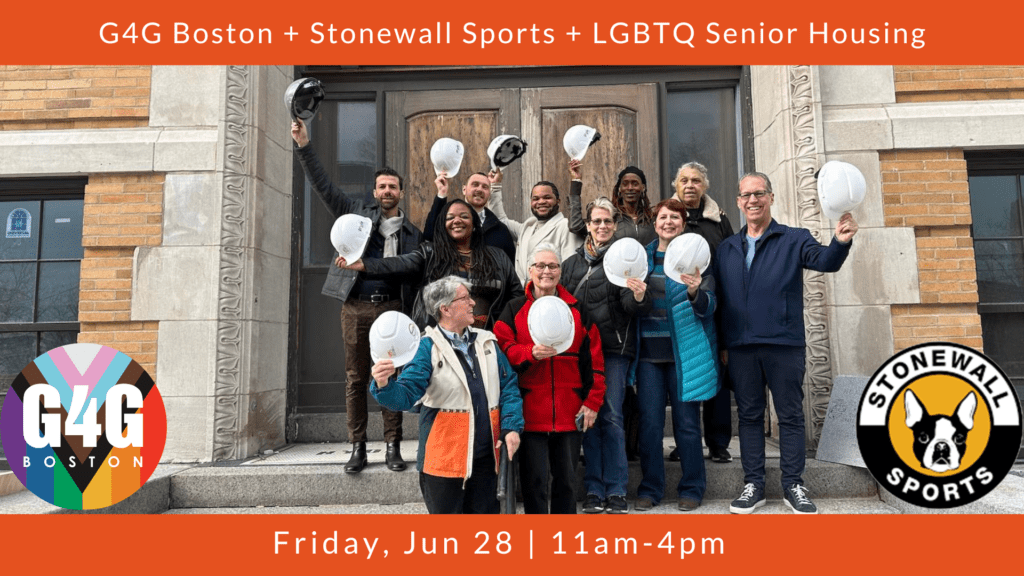 G4G + Stonewall Sports + LGBTQ Senior Housing